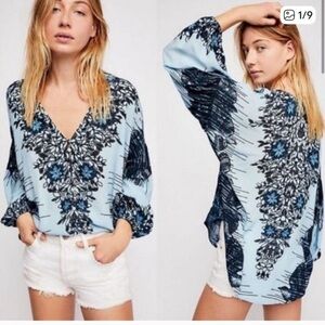 NWT Free People Birds of a Feather top Sz S